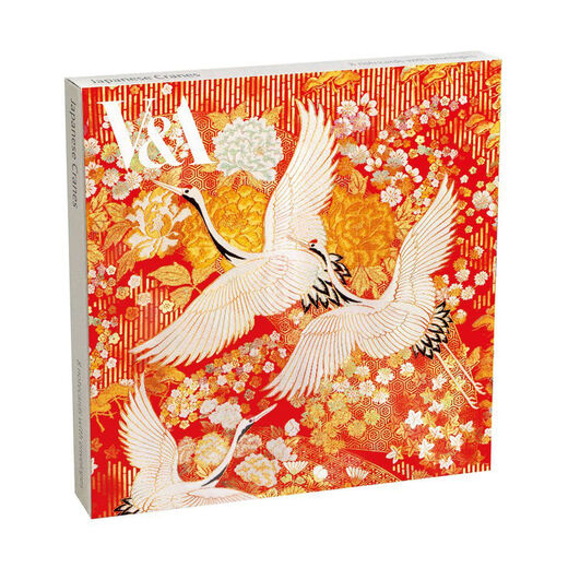 Kimono cranes notecards (pack of 8)
