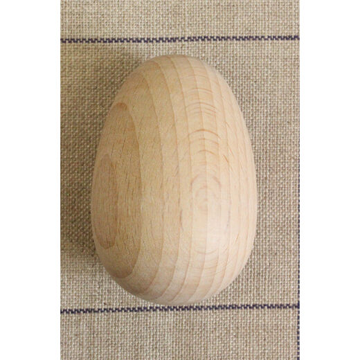 Wooden darning egg
