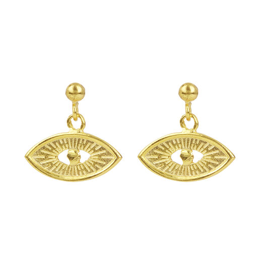 Nera eye stud earrings by Ottoman Hands