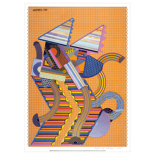 Parrot by Eduardo Paolozzi - A3 print