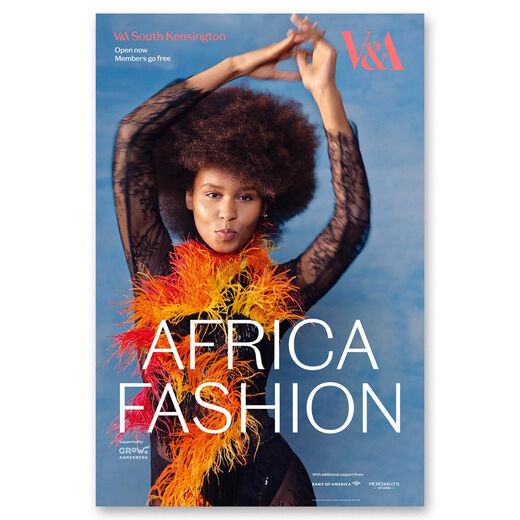 Africa Fashion Exhibition Poster