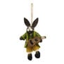 Rococo hare felt decoration