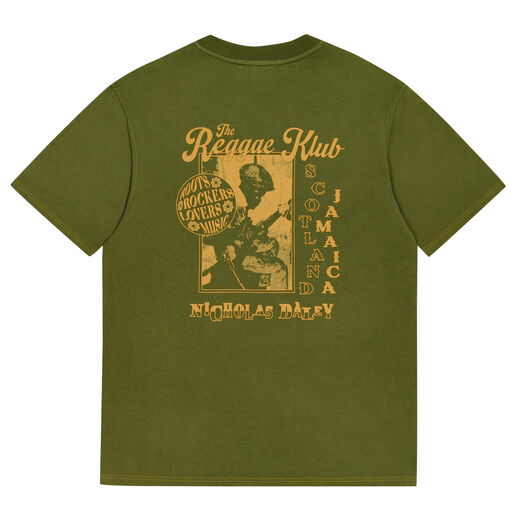 Reggae Klub olive t-shirt