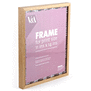 V&A box picture frame - 11x14 inches, oak