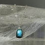 Labradorite pendant necklace by Mirabelle