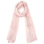 Blush pink scarf by Kashmir Loom