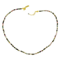 Tourmaline beaded necklace by Mounir