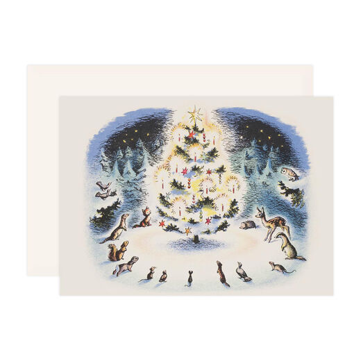 Christmas Forest card pack (pack of 8)