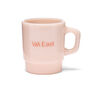 Living Objects peach mug by Gavin Connell