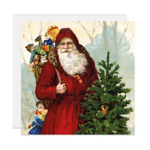 Father Christmas Christmas card pack (pack of 8)