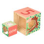 Woodland wooden stacking cubes