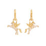 Pegasus huggie earrings by Fable England