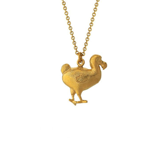 Dodo pendant necklace by Alex Monroe