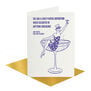 Playful disposition greeting card