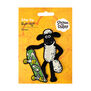 Shaun the Sheep embroidered patch