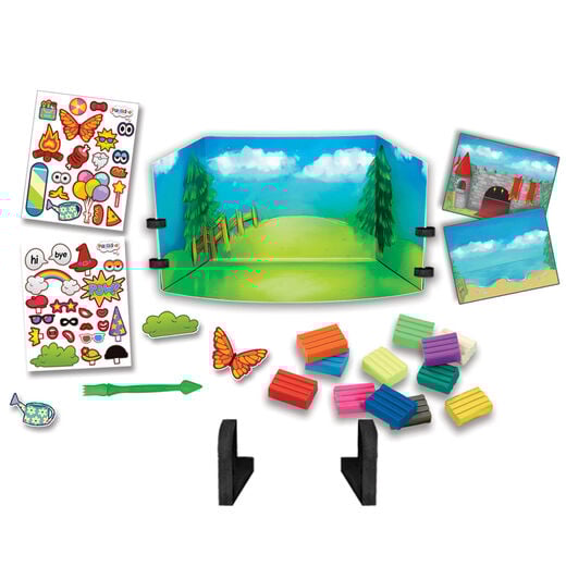 Plasticine movie maker studio kit