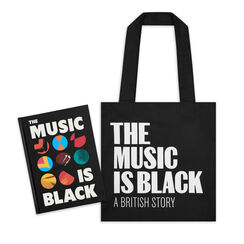 The Music is Black exhibition book & tote bag