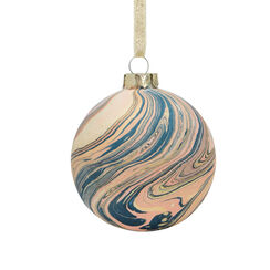 Marbled ceramic bauble