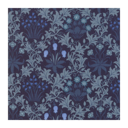 Celandine dark blue fat quarter by Moda Fabrics