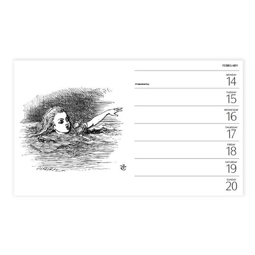 V&A Alice in Wonderland 2022 diary