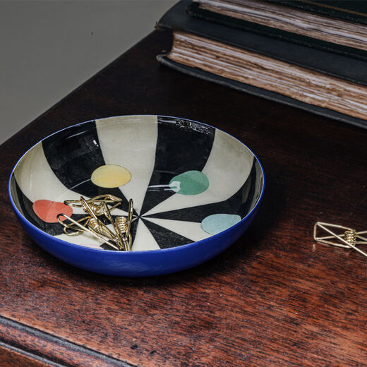 Colour hex enamel tray