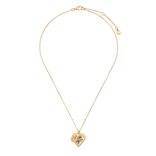 Swallow locket necklace by Fable England