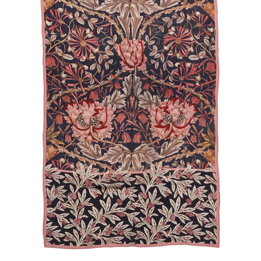 William Morris Honeysuckle silk scarf
