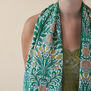 William Morris Garden silk scarf