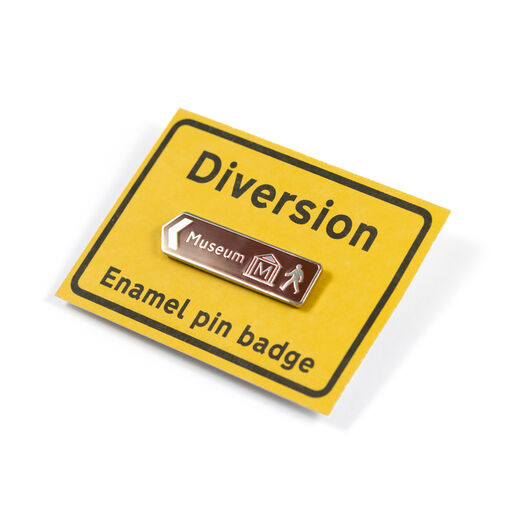 Museum enamel badge
