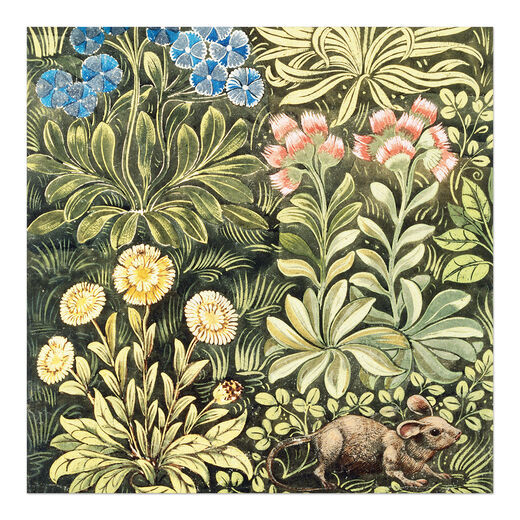 William De Morgan mini 2026 calendar