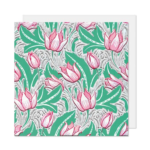 Tulips greeting card