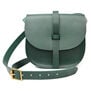 Dark green saddle bag by Natthakur