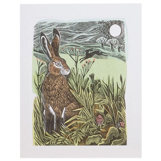Hidden Hares greeting card