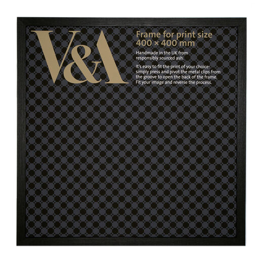 V&A black box picture frame - 400mm x 400mm
