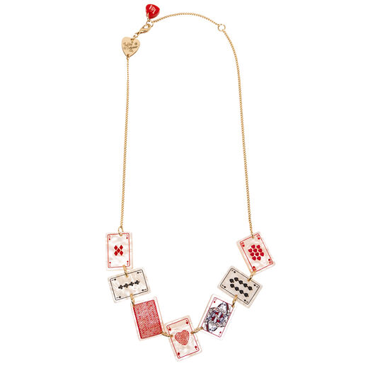 Playing Cards necklace by Tatty Devine