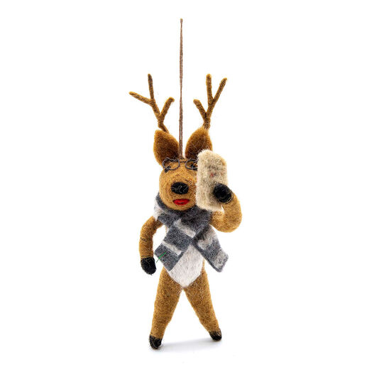 Rudolph selfie decoration