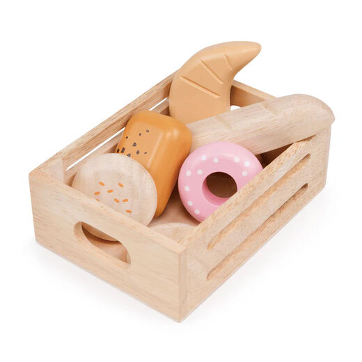 Wooden bakery set