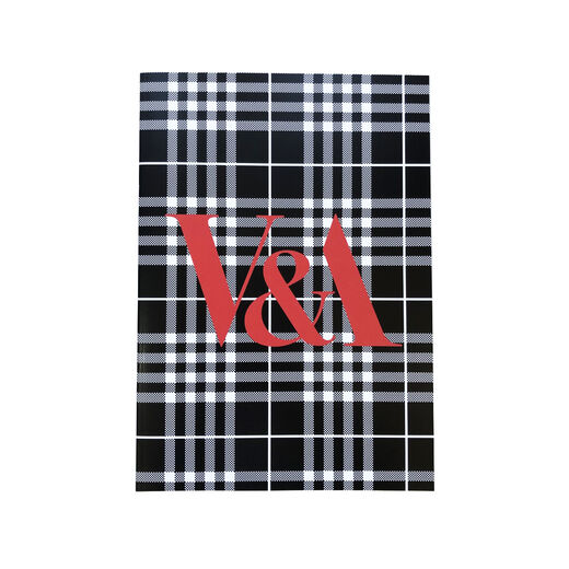 Plaid A4 notebook