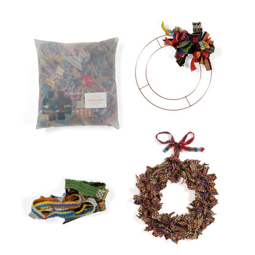Fabric wreath kit by Wallace Sewell