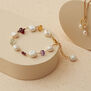 Pearl and gem bracelet by Mounir&nbsp;