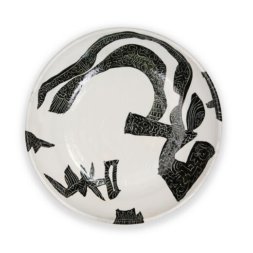 Platter plate by Kenichiro Inoue