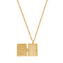 Secret diary locket necklace by Fable England