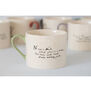 Edward Lear alphabet mug - N