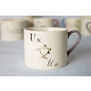 Edward Lear alphabet mug - U