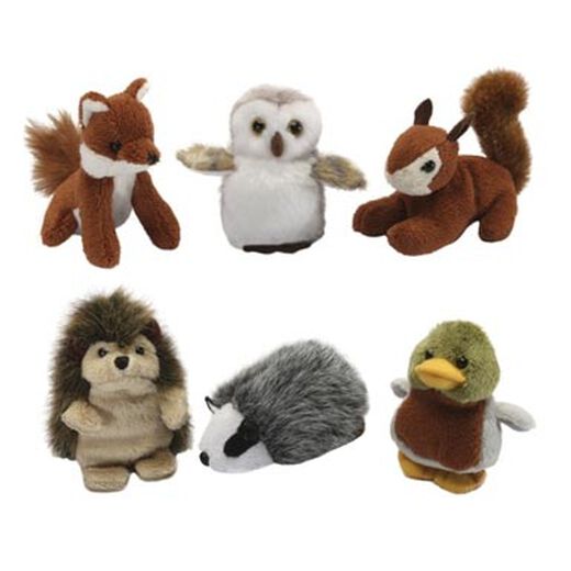 British wildlife soft toy - assorted