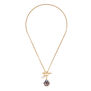 Pansy and pearl necklace by Fable England