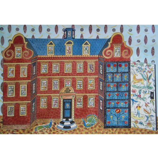 The Dolls' House Colouring Book