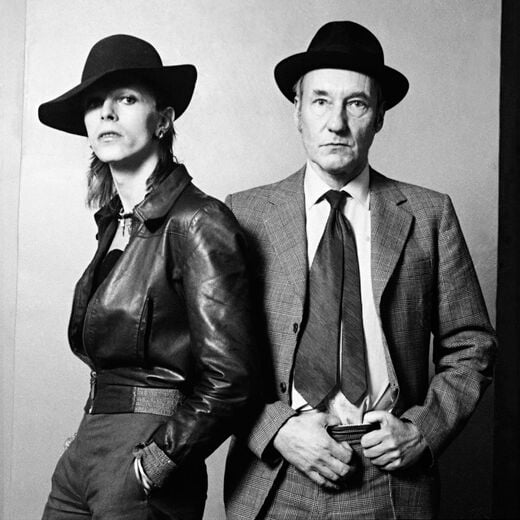 David Bowie and William Burroughs by Terry O’Neill - limited edition
