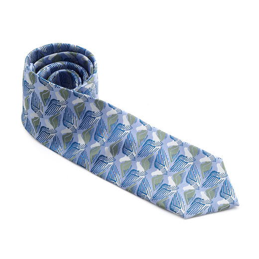 Marion Dorn blue silk tie