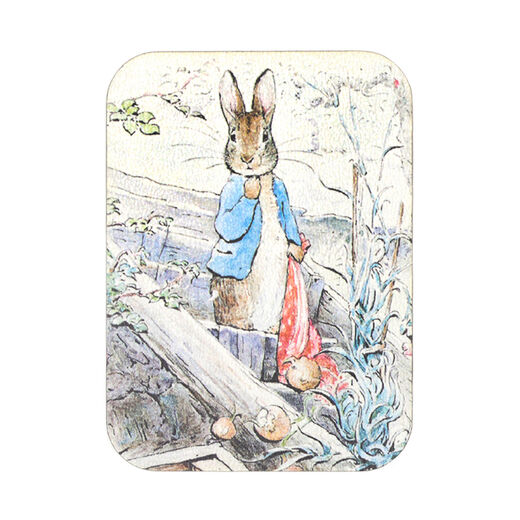 Beatrix Potter Peter Rabbit wooden magnet
